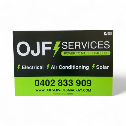 Corflute Signs (100 pcs)