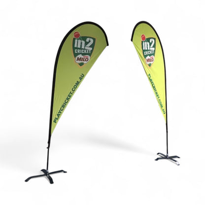 Custom Teardrop Flags (Medium 2.6 m)