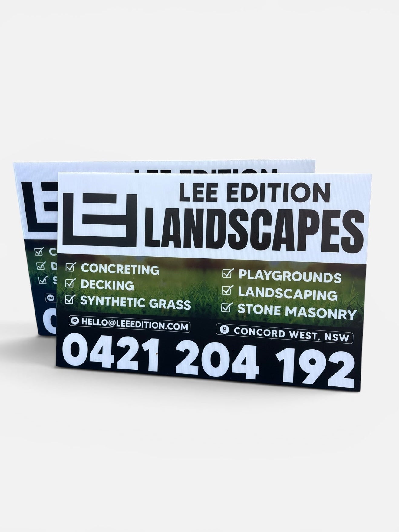Corflute Signs (100 pcs)