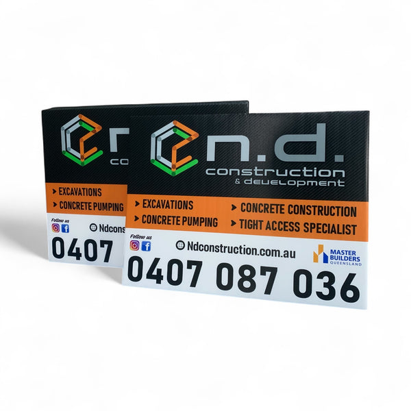 Corflute Signs (100 pcs)