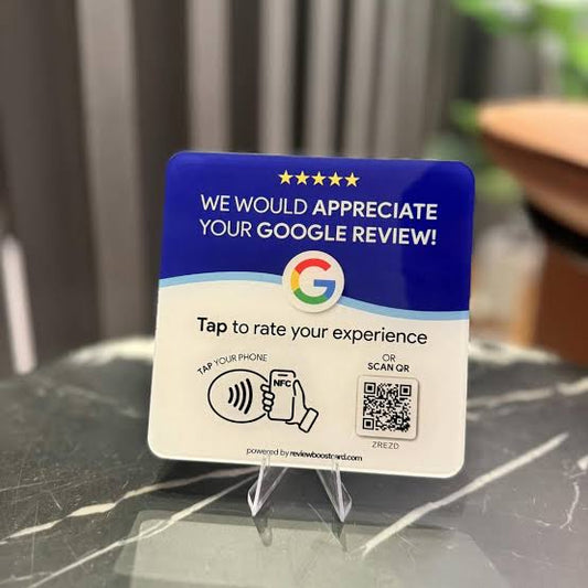 Google Review NFC Cards