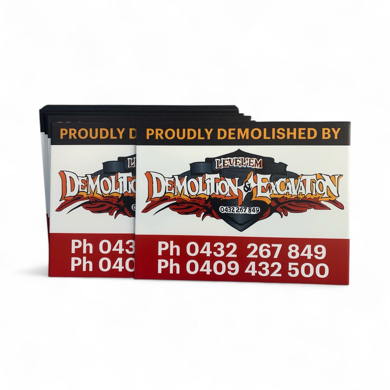 Corflute Signs (100 pcs)