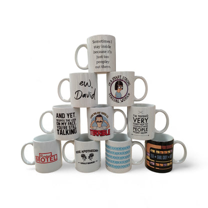 Custom Mugs (Black or White)